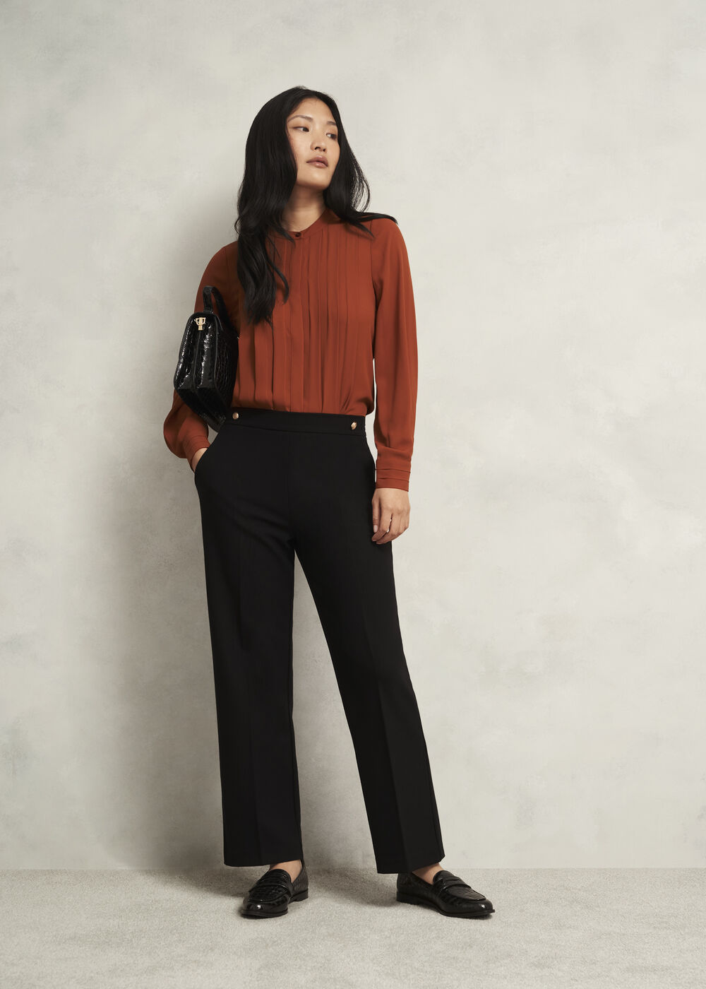 Arizona Blouse, Copper Orange, hi-res