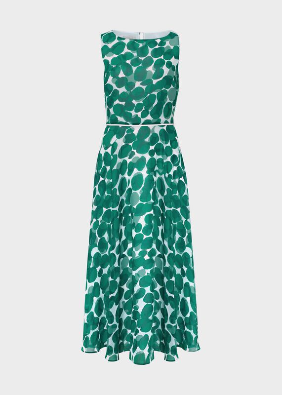 Carly Spot Midi Dress