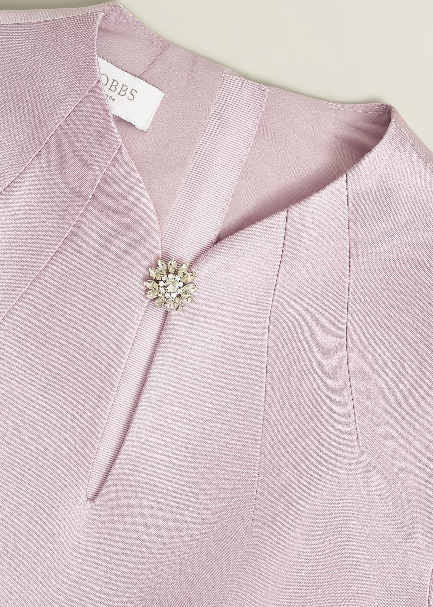 【HOBBS LONDON】Rhea Wool Silk Dress ウール シルク ドレス Rhea Wool Silk Dress | Hobbs ROW |