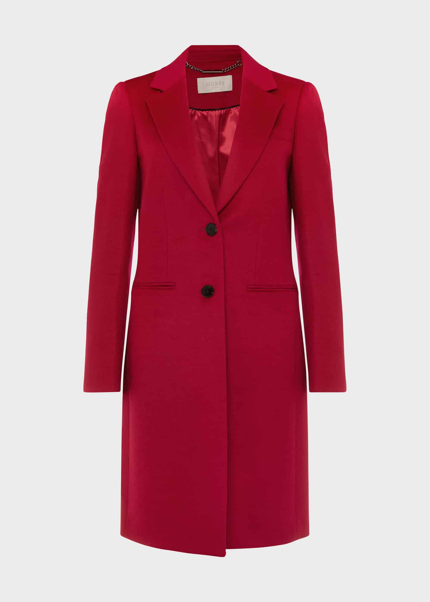 Hobbs camellia coat pink online