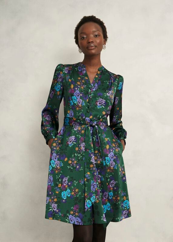 Fatima Tie Belted Dress