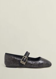 Clara Snake Mary Janes, Snake Print, hi-res