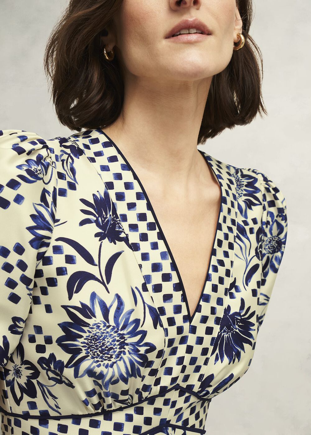 Trelissick Dress, Cream Multi, hi-res