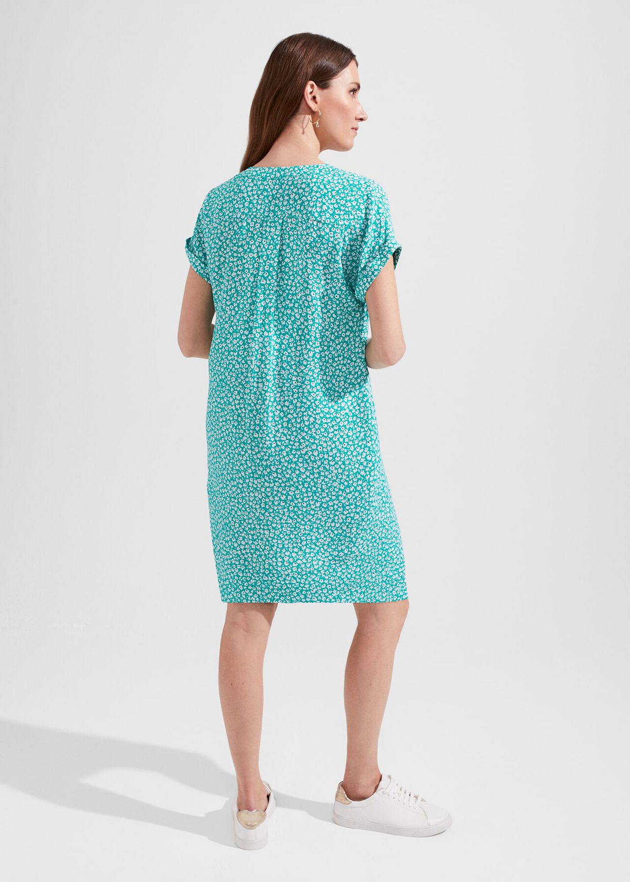Cindy Dress, Aruba Green, hi-res