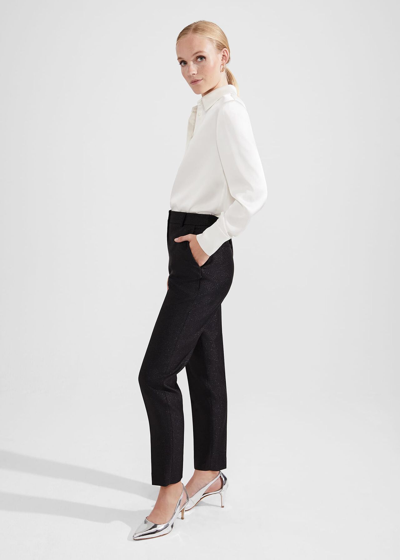 Jodie Trousers, Black, hi-res