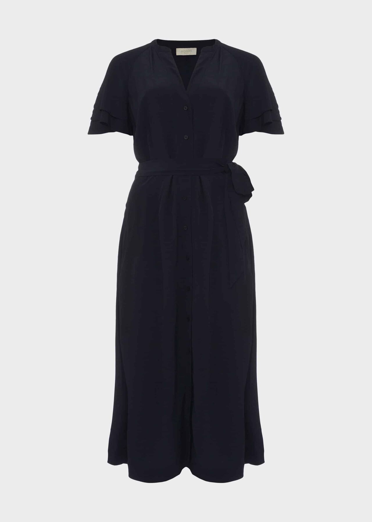 Lilianna Midi Dress, Navy, hi-res