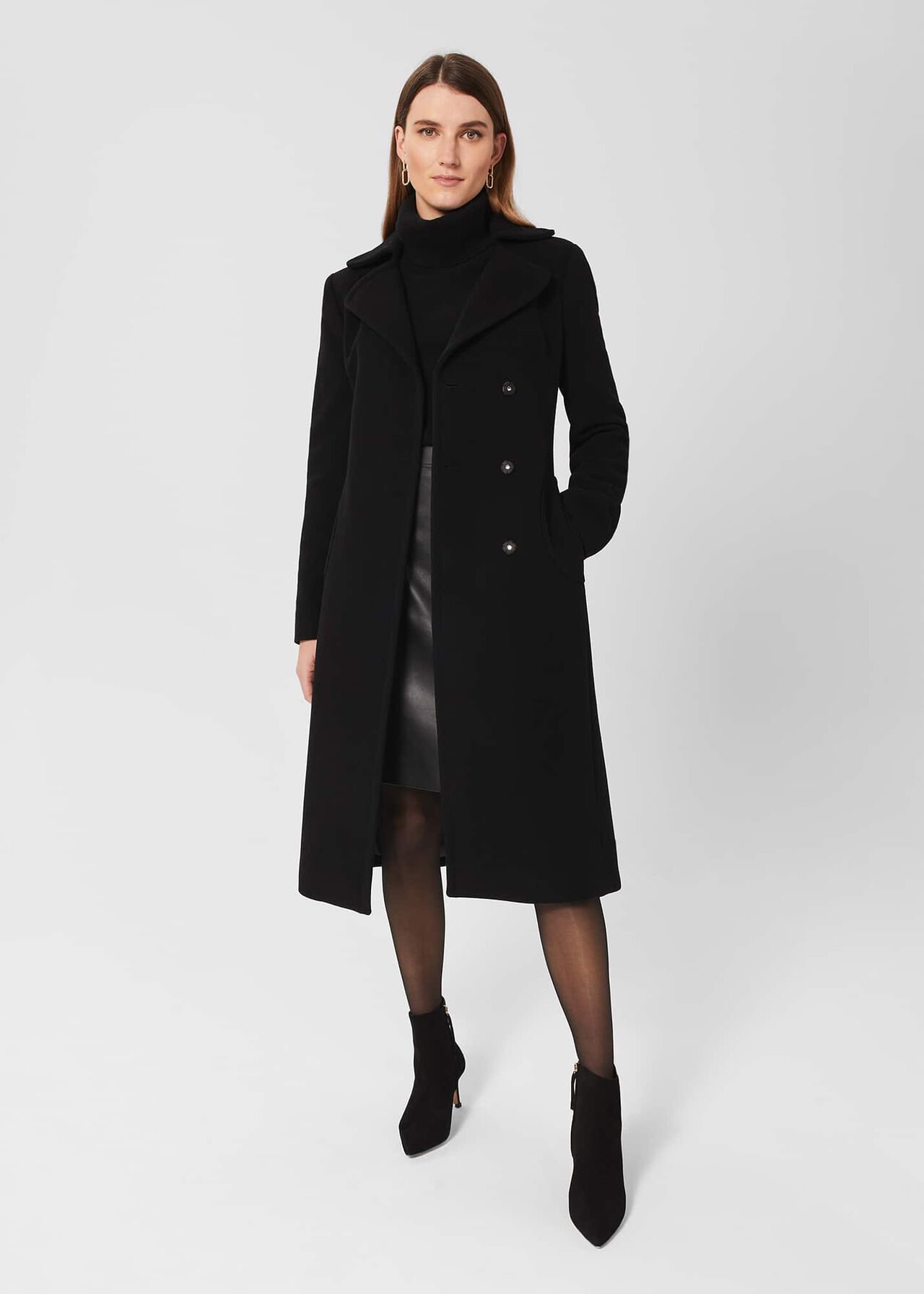 Carissa Coat, Black, hi-res