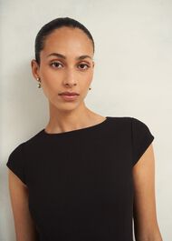 Mia Dress, Black, hi-res