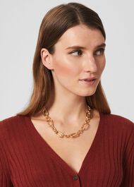 Avery Necklace, Gold, hi-res