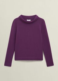Audrey Sweater, Vibrant Purple, hi-res