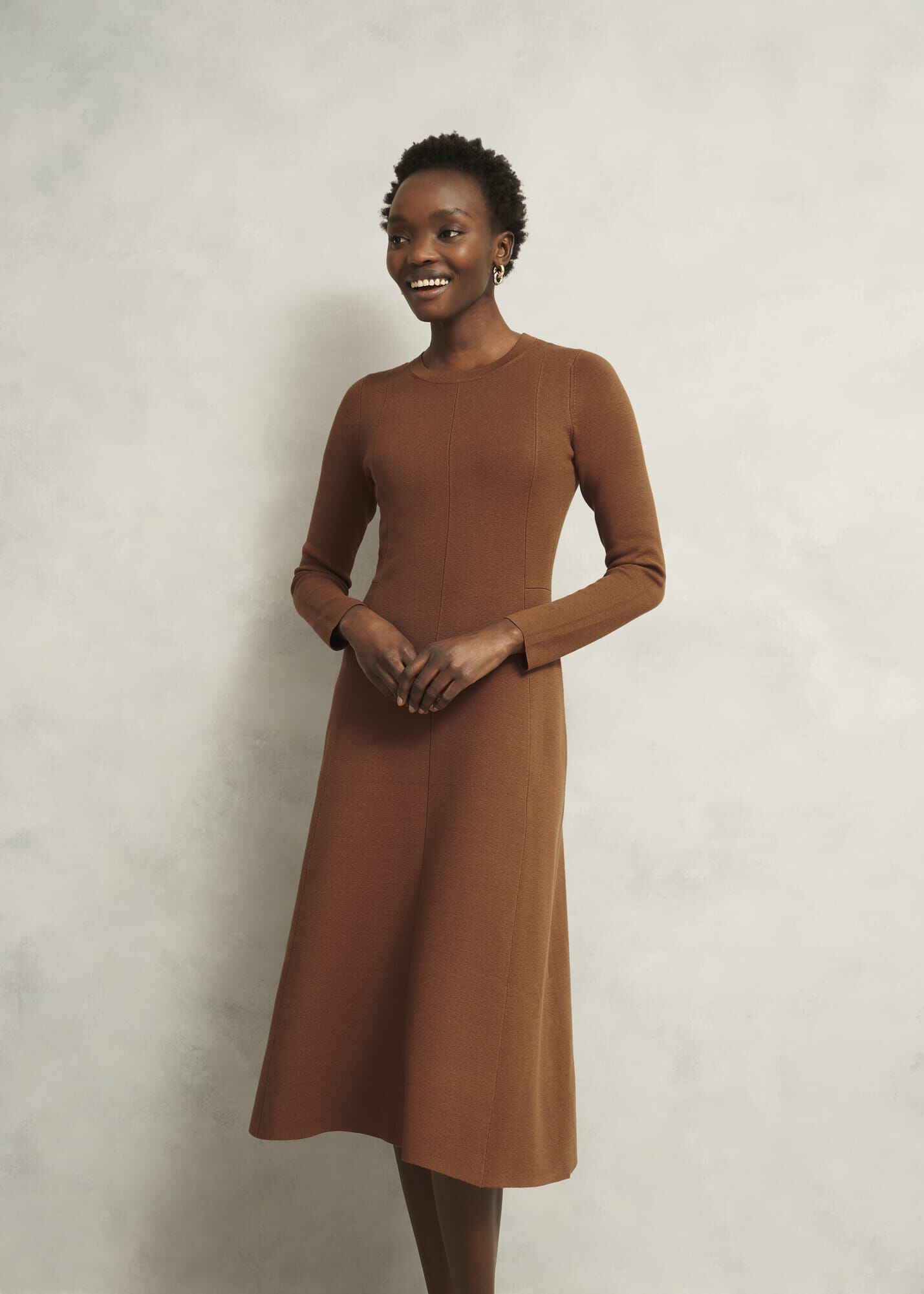 PLEATED KNIT COMBINATION DRESS - Green | ZARA United States