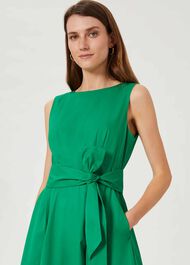 Tara Dress, Field Green, hi-res