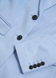 Cavendish Wool Coat, Pale Blue, hi-res