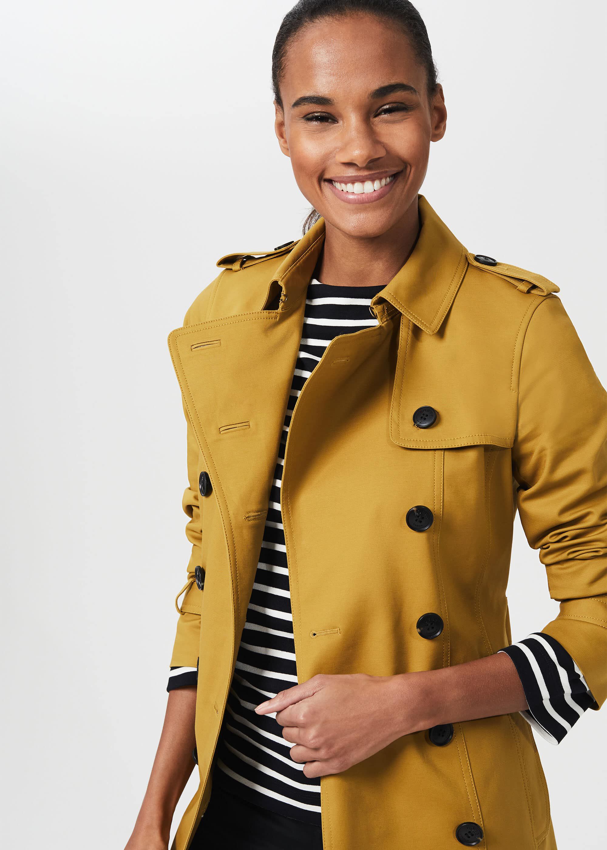 Saskia Water Resistant Trench Coat Hobbs US