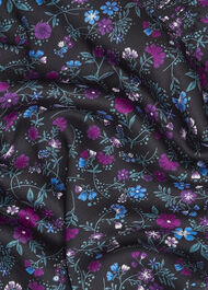Petite Isabella Dress, Black Multi, hi-res