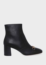 Rosella Trim Ankle Boots, Black, hi-res