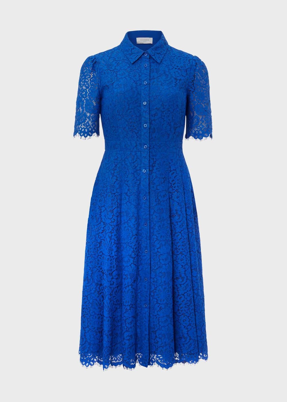 Rebecca Lace Dress, Cobalt Blue, hi-res