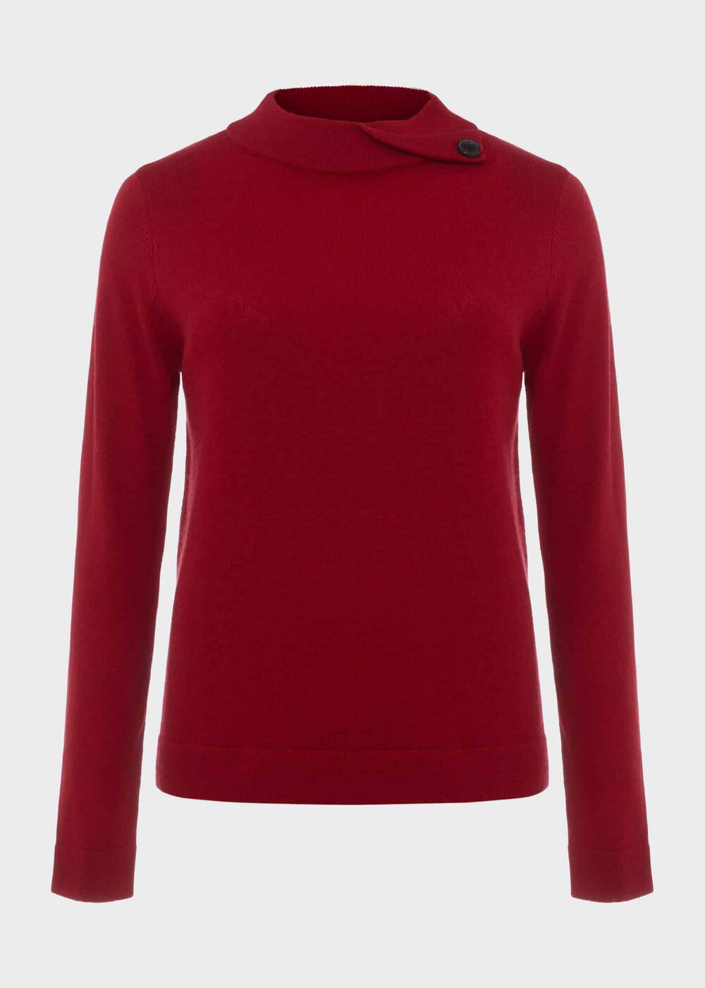 Talia Wool Cashmere Jumper, True Red, hi-res