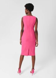 Dania Shift Dress Bright Pink , Bright Pink, hi-res
