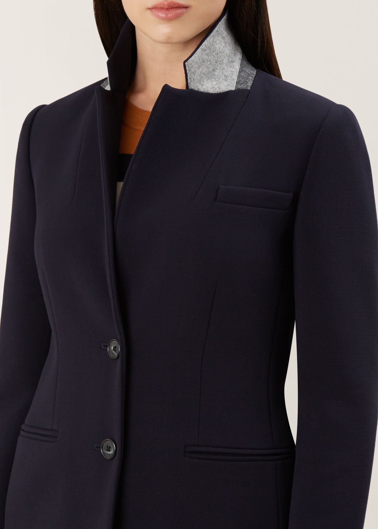 Spring Tilda Coat, Navy, hi-res