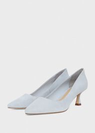 Esther Court Shoes, Celeste Blue, hi-res