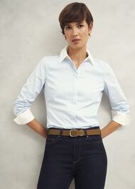 Lucia Leather Belt, Tan, hi-res