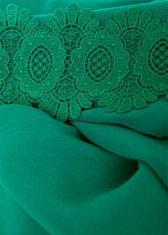 Cressida Fit And Flare Dress, Meadow Green, hi-res
