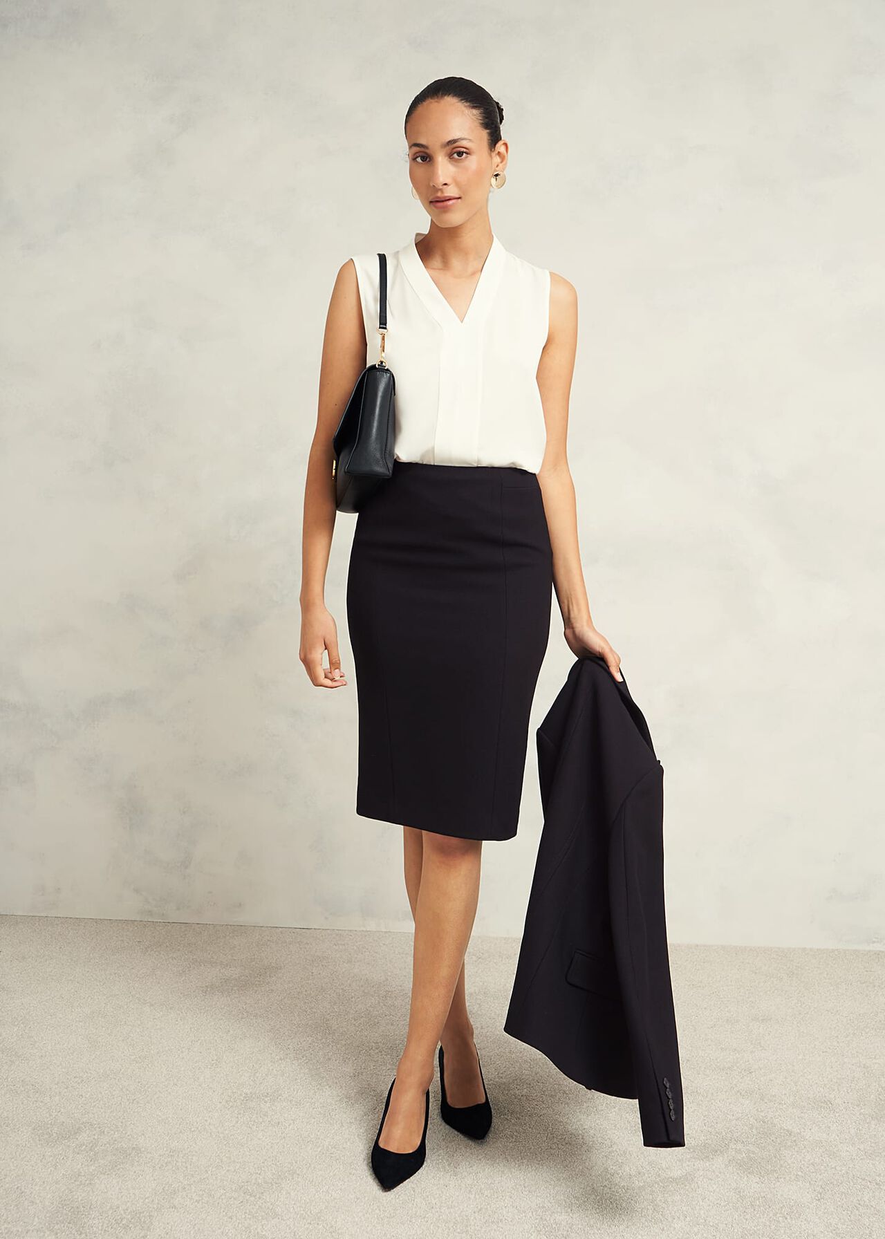 Shelley Blouse, Ivory, hi-res