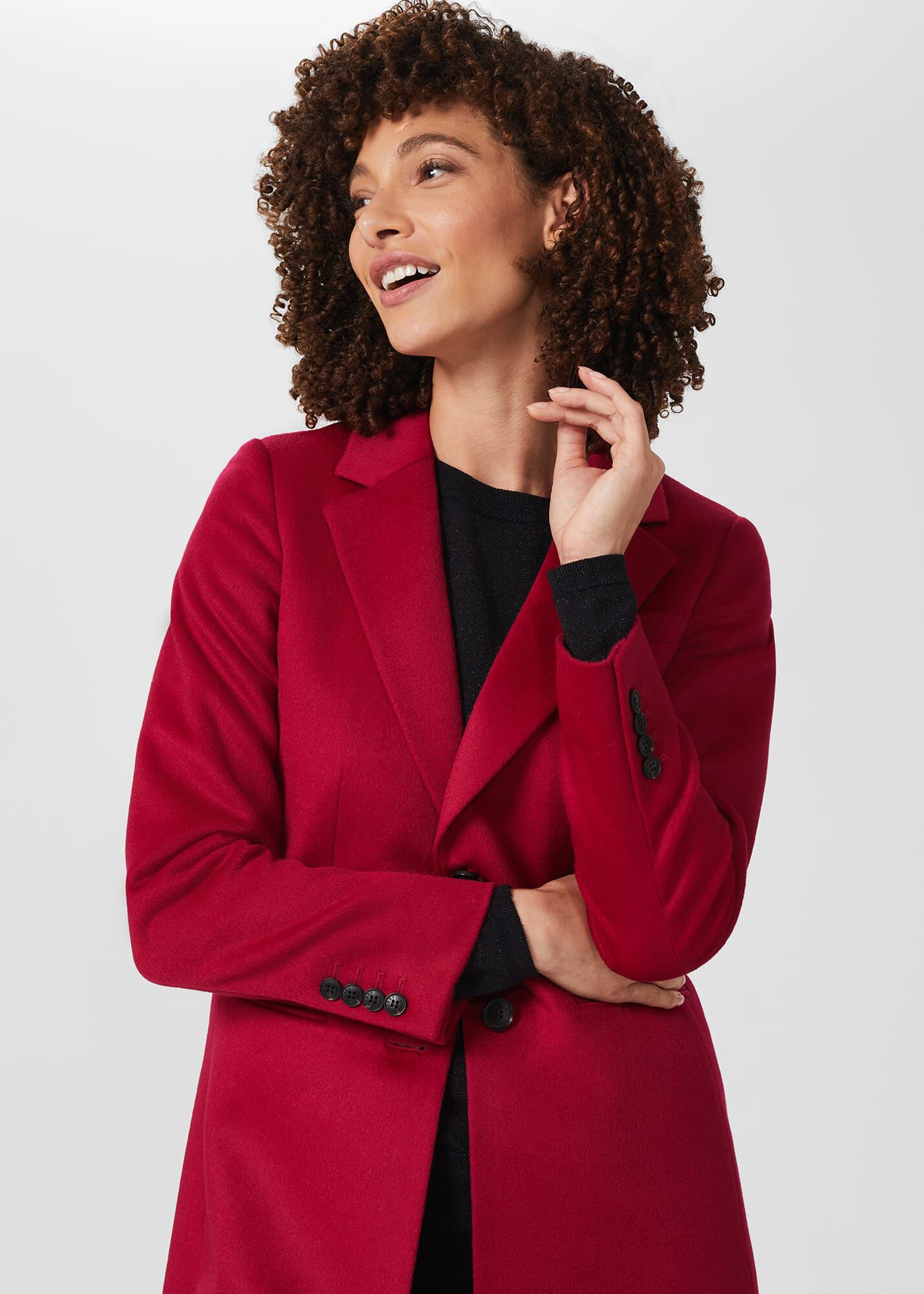 Hobbs discount pink coat