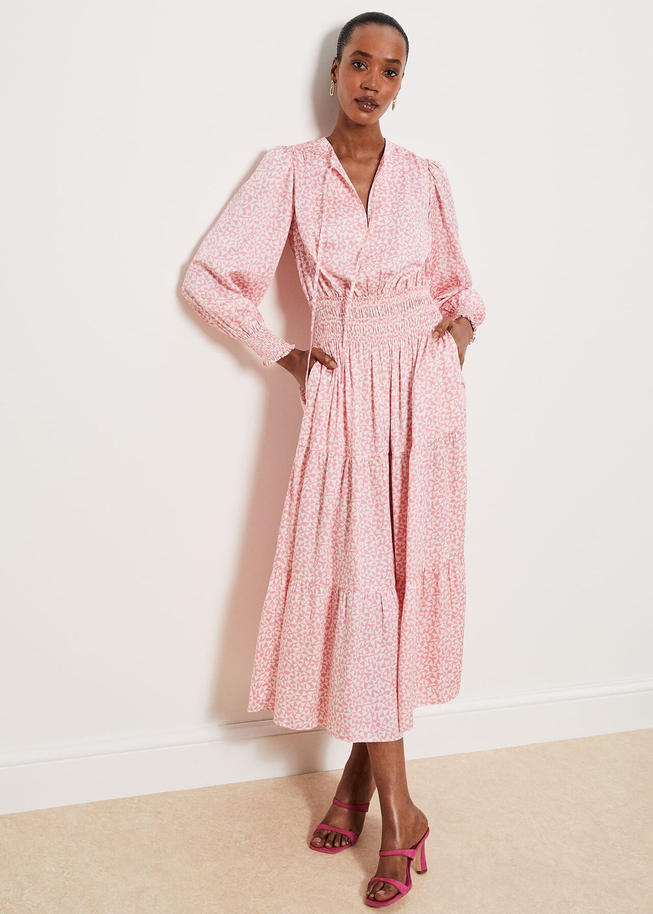 Fairfax Dress, Ivory Multi, hi-res