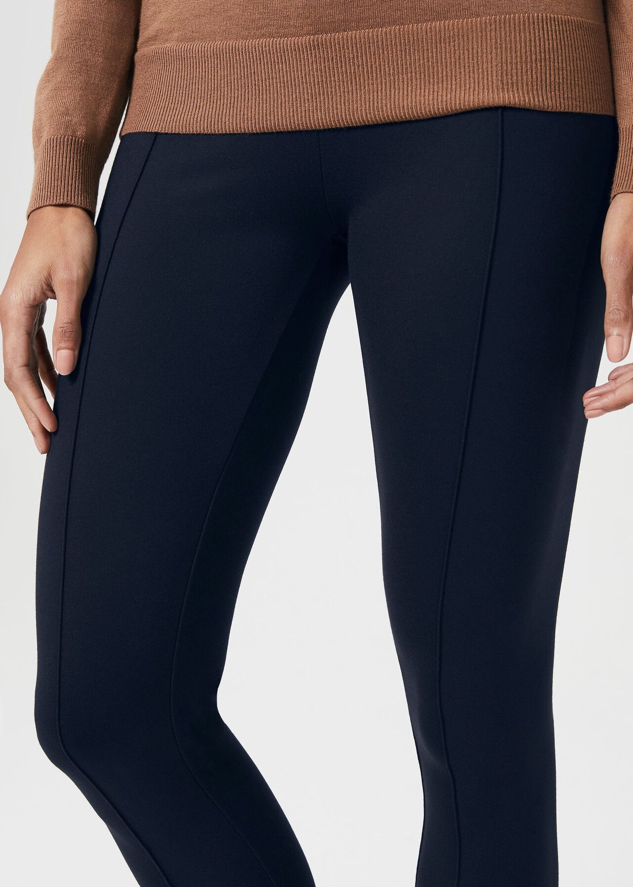 Jana Sculpting Legging With Stretch, Navy, hi-res