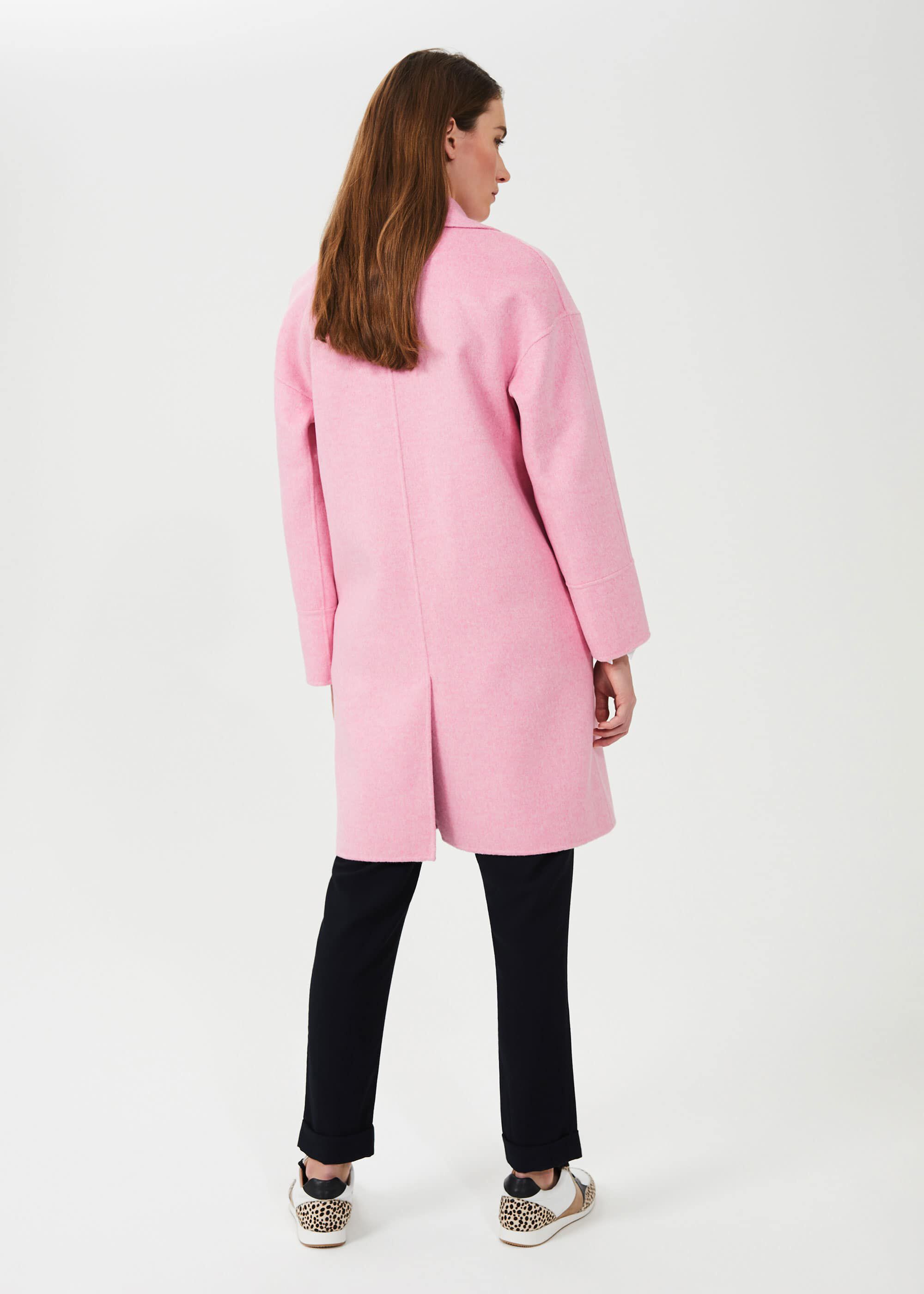 Hobbs pink coat clearance