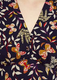 Zainah Dress, Navy Multi, hi-res