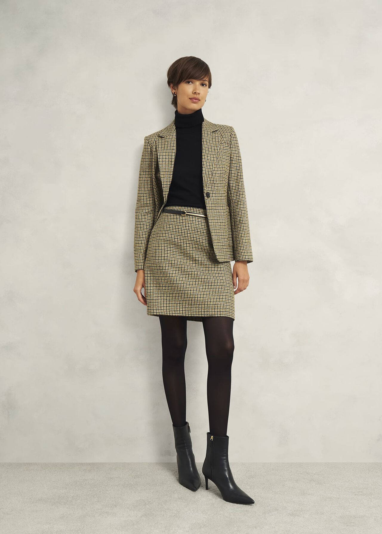 Lilla Wool Jacket, Brown Multi, hi-res