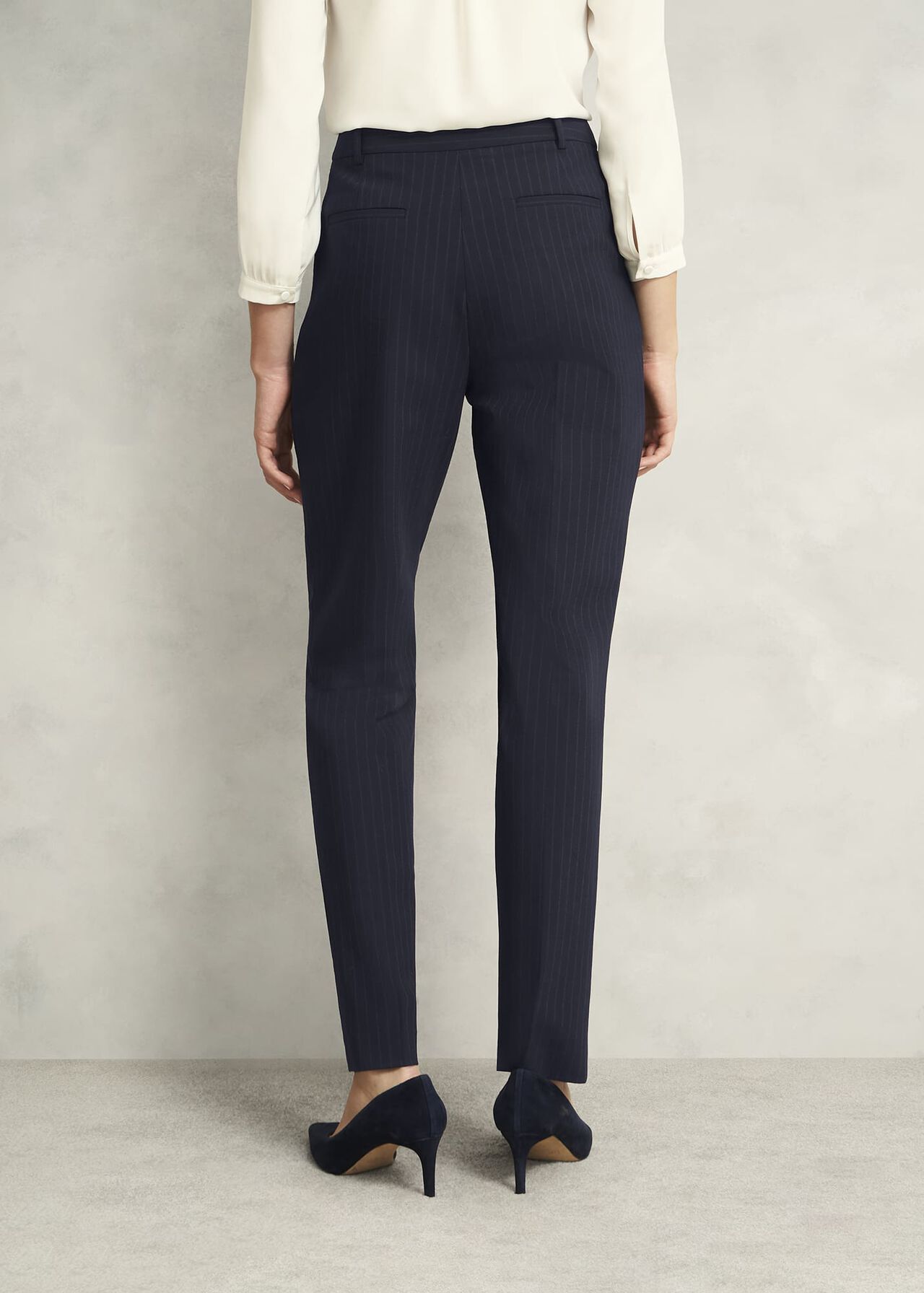Salisbury Pants With Wool, Navy Ivory, hi-res