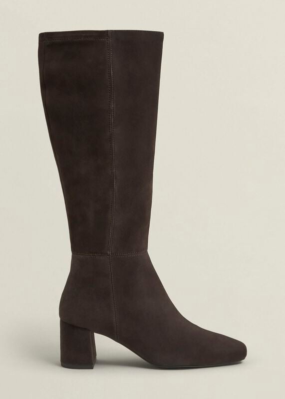 Betsy Suede Knee Boots