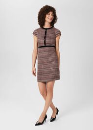Cassidy Tweed Shirt Dress, Multi, hi-res