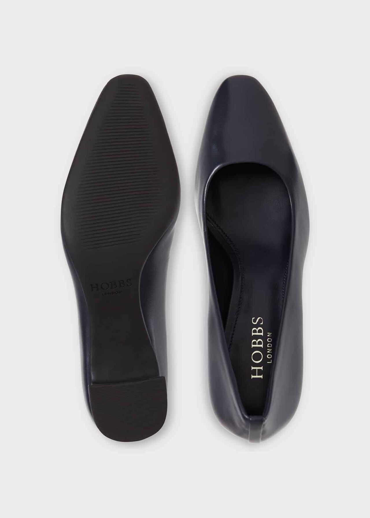 Clemmi Court Shoes, Navy, hi-res