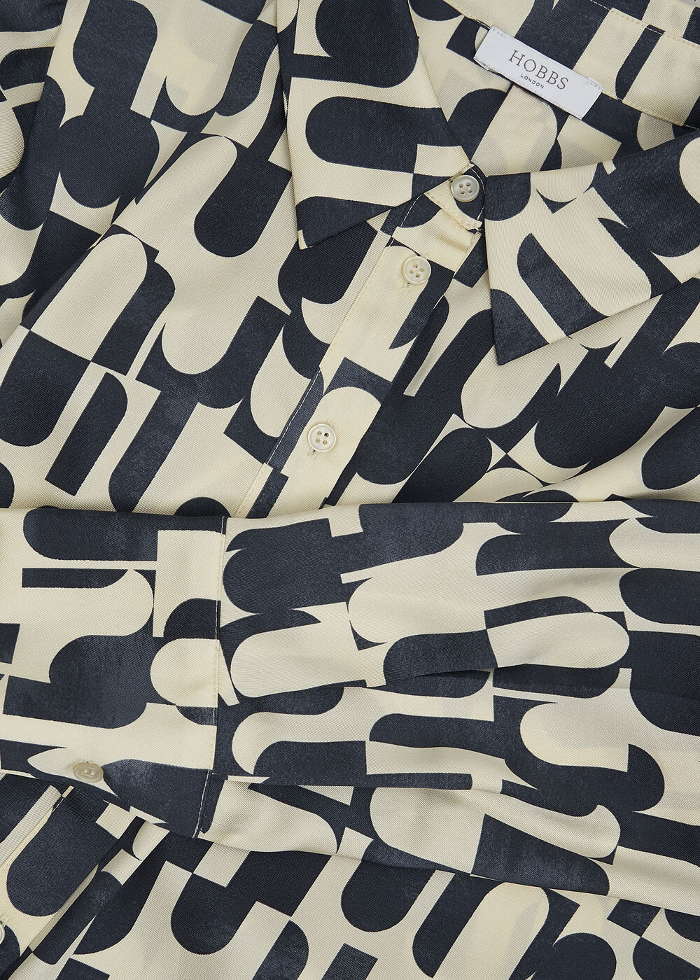 Velma Shirt, Blue Cream, hi-res