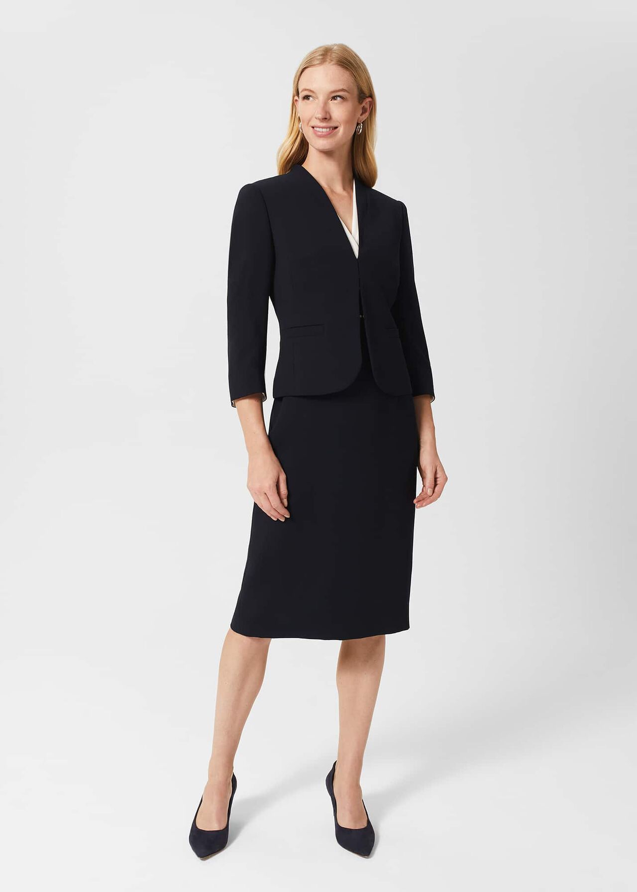 Jaci Jacket, Navy, hi-res