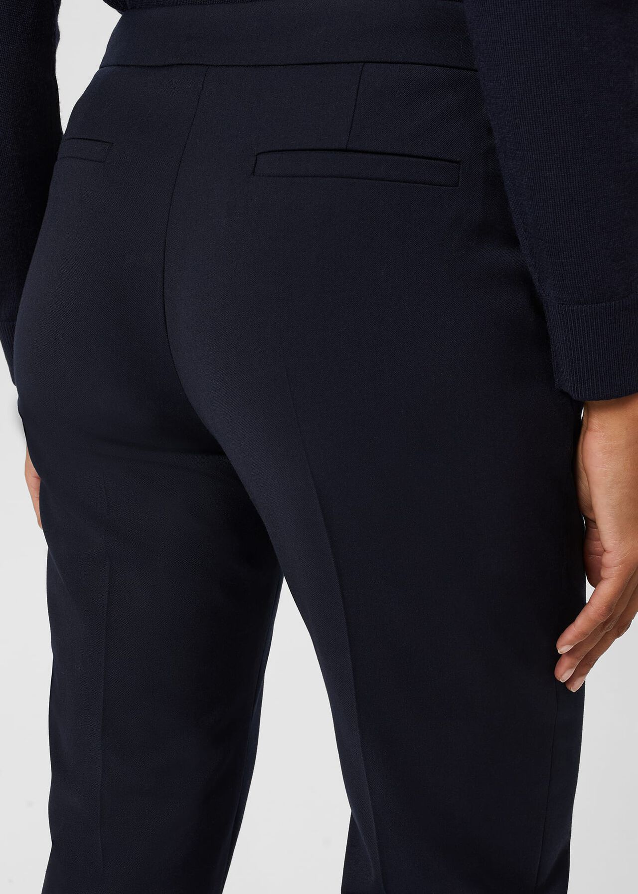 Hollie Trousers, Navy, hi-res