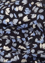 Agnes Sleeveless Jersey Dress, Navy Multi, hi-res