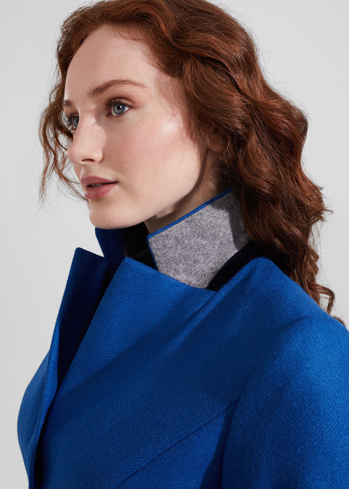 Electric blue sales coat womens