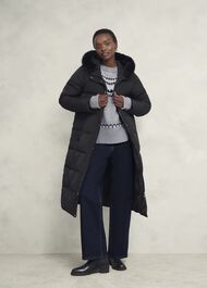 Anya Fairisle Jumper With Alpaca, Mid Grey Marl, hi-res