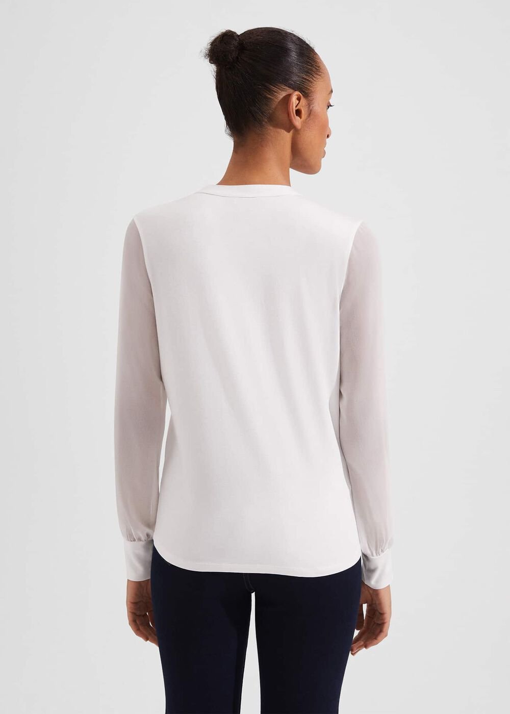 Darcey Top, Ivory, hi-res