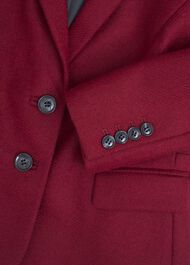Petite Hackness Wool Jacket, Red, hi-res