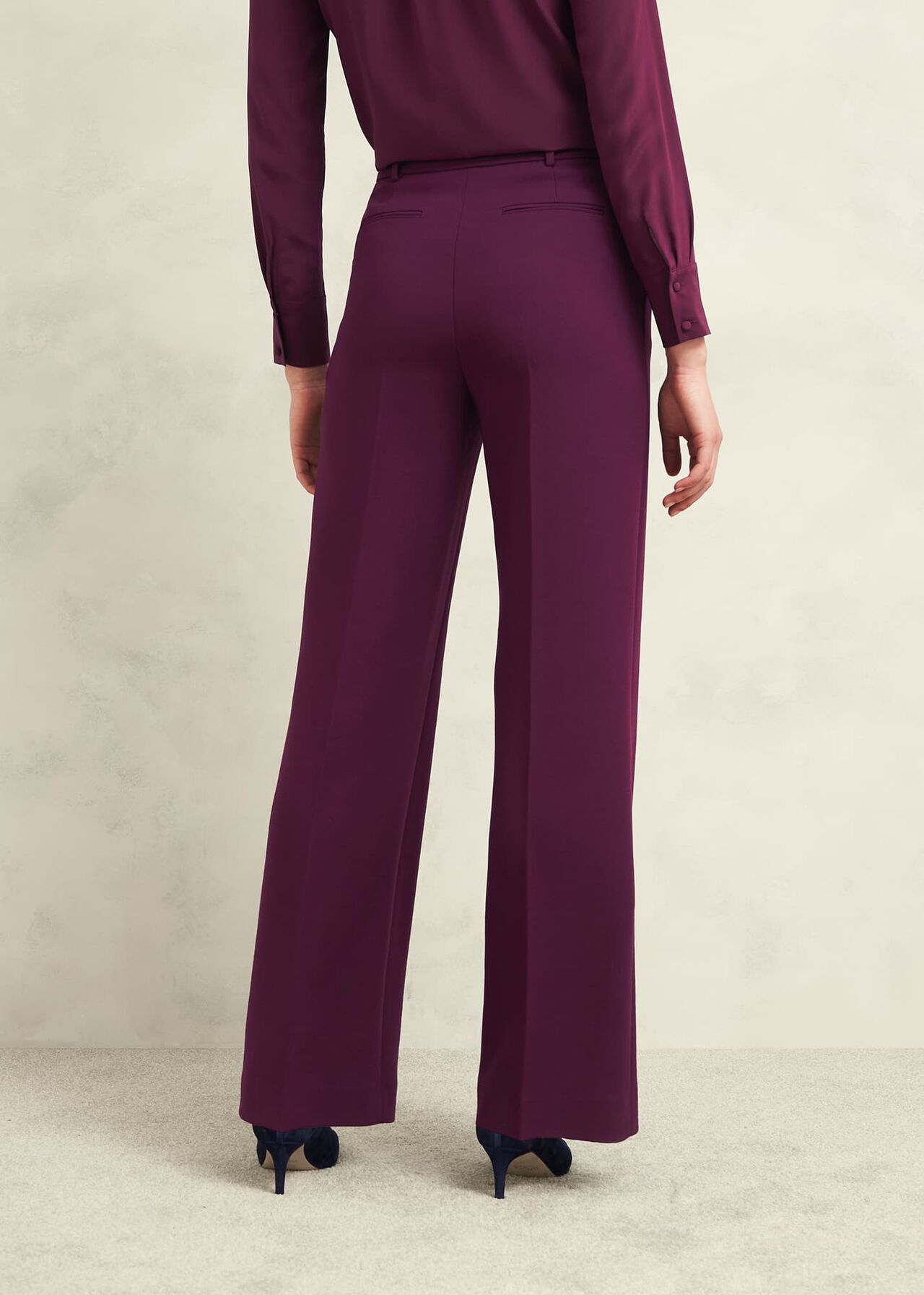 Sami Wide Pants, Warm Plum, hi-res