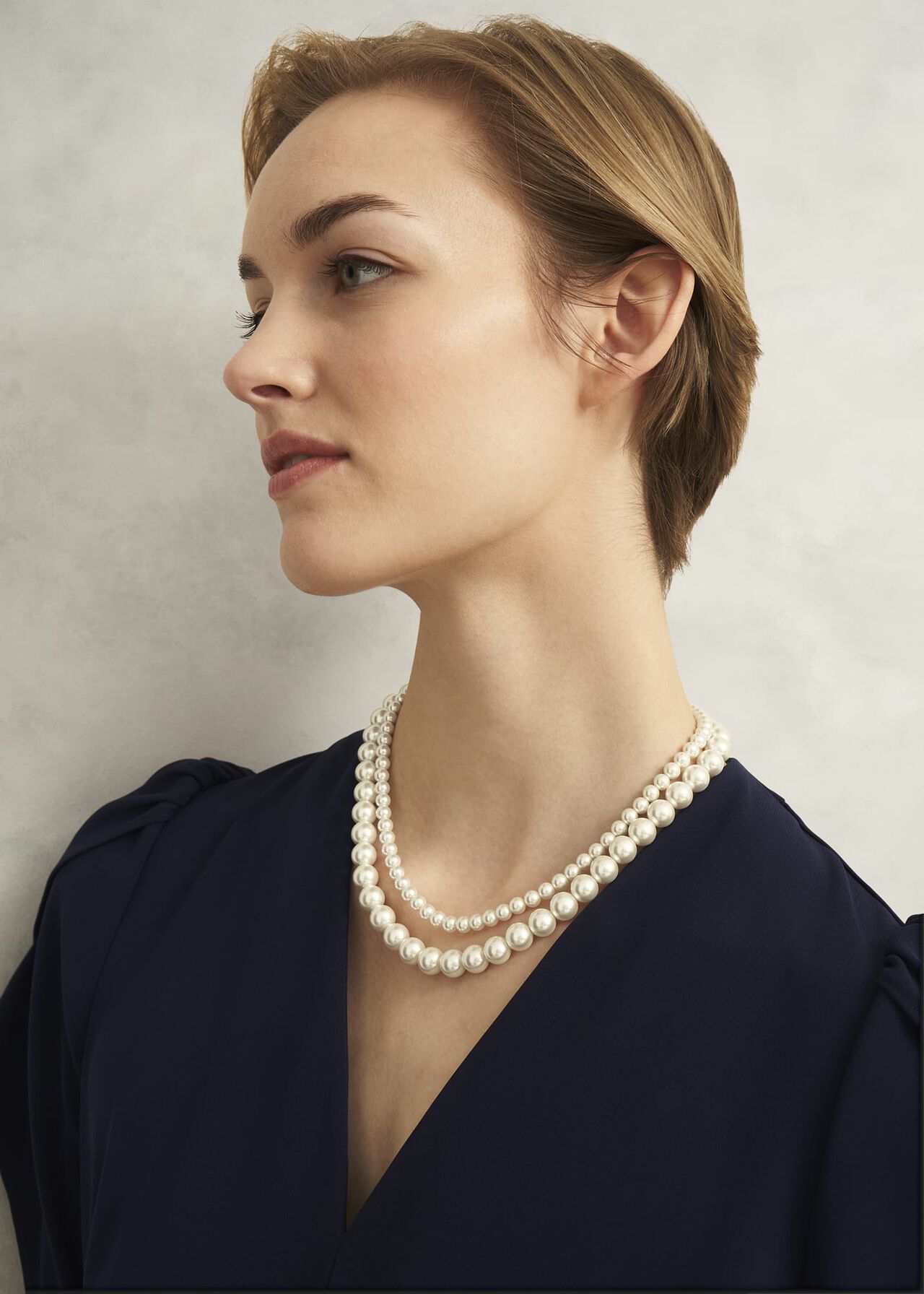Lalena Necklace, Ivory, hi-res