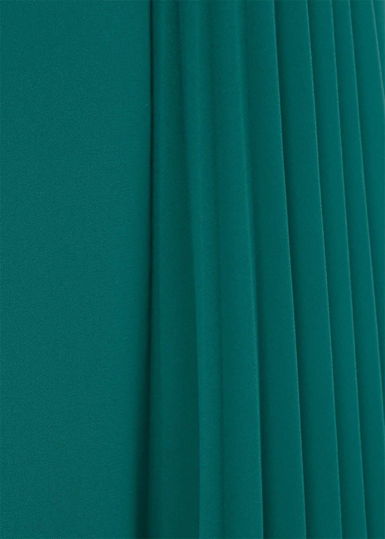 Keziah Pleat Skirt, Jade Green, hi-res