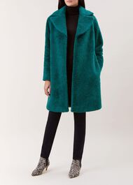 Braidy Coat, Celadon Green, hi-res